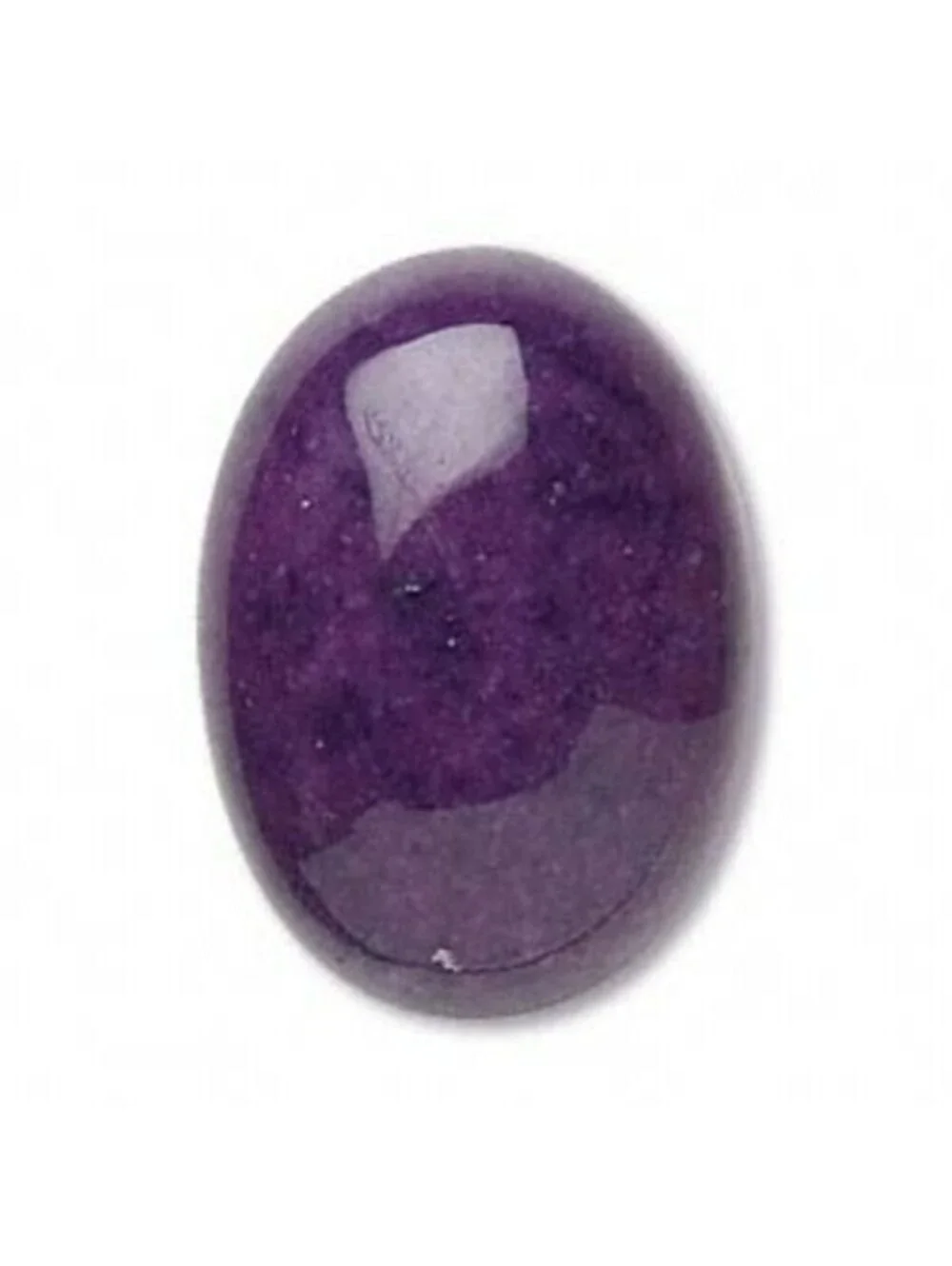 2 Purple Mountain Jade 18x13mm Oval Gemstone Cabochons
